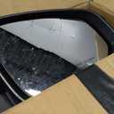 Right Passenger Side Door Mirror Compatible With 2013 2014 2015 Toyota RAV4 With Power Glass Manual Folding Black Replace#TO1321309 879100R070(3 Pins)