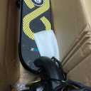 Gyroor H40 Kids Electric Scooter, 180W Motor, Up to 10 MPH, LED Display & Colorful Lights, Adjustable Height, for Boys & Girls Ages 8-12, Great Birthday Gift (Gold)