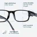 Gaoye Reading Glasses Men/Women, Eyeglasses, Blue Light Readers for Men/Women, Computer Eye Glasses, Cheaters, 2.5+