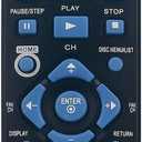 RM-SDRMV150A Replace Remote Control Compatible with JVC DVR DVD VCR Combo RM-SDRMV100A RM-SDRMV79A AKB32858702 AKB32858703 RM-SDR107U RM-SDR108U DR-MV150B LVT2016-001D DR-MV100B DR-MV5SUC DR-MV5SUS
