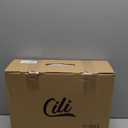 CILI Massage Chair Pad,Back Massager with Heat,Massage Seat Cushion with 10 Vibration Motors,30-60-90 Minutes Heating Options,Chair Massager for Office Chair, Home Office Use (Black)