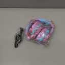 Clever BTH12 Kids Bluetooth Headphones, Colorful LED Lights Kids Headphones Wireless, 74/85dBA Safe Volume,85H Playtime, Fast Charging, Bluetooth 5.2,Over Ear, Built-in Mic for iPad/Tablet/Airplane, Purple/Blue