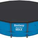 Bestway Flowclear 10' Round Above Ground Pool Cover , Black