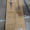 Upick MDF Acoustic Wall Panels Sound Absorbing, 2 Pack 94.5 x 23.4 inch Sound Proof Foam Wall Panels & Wood Slat Wall Panels for Interior Wall Decor, Oak