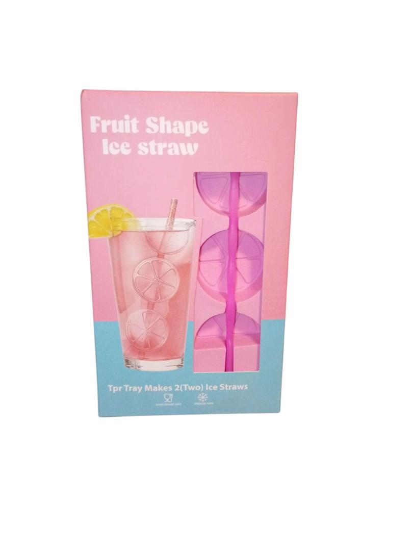 Ice Cube Straw Mold, Pack of 3