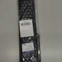 Wrist Rest for Keyboard and Mouse, gliship Wrist Rest for Computer Keyboard Mouse Memory Foam, Keyboard Arm Rest Wrist Support for Keyboard PU Leather with Non-Slip PU Silicone Base Pain Relief Black