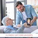 Mocosweeties Gifts for Grandpa - Fathers Day Gift for Grandpa - Birthday, Christmas Gift Ideas from Grandchildren Grandkids Grandaughter Grandson - Gift Ideas for Grandfather - 20 Oz Tumbler
