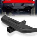 BUNKER INDUST Hitch Step with 2 Inch Hitch Receiver Compatible with Vehicles Trailer Truck Pickup,Anti Slip Hitch Mount Rear Bumper Guard Protector