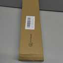 Light Filtering Temporary Blinds Cordless Shades Fabric Pleated Fabric Paper Curtains Easy to Cut and Install, White, 35" W x 59" H