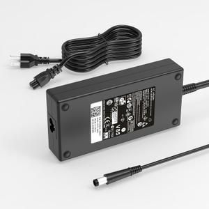 180W Docking Station Power Adapter Compatible with Dell Dock WD19S wd22tb4 ud22 K17A WD19TB WD15 Thunderbolt Monitor Pro Dock WD25 Smart SD25 Supply Cord LA180PM200 Laptop Charger 7.4 * 5.0mm