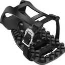 Toe Cages for Peloton Bike & Peloton Bike+ Pedals Compatible Toe Cage Adapters, Convert Compatible with Look Delta Pedals to Toe Clip Straps - Ride with Regular Sneakers Shoes, Accessories for Peloton