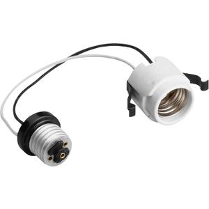 NICOR Lighting Medium/Edison Base Socket String Adapter, 250V Max. (17204)