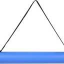 TRANSON Durable Poster Storage Tube with Straps 24"-40" Extendable for Blueprints, Artwork, Maps, Posters Color Blue
