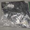 EROCK 2 Pack 19 Inch Squirrel Baffle for Bird Feeder Pole, Outside Pole Mount Squirrel Guards Squirrel Stopper Protects Hanging Bird Feeders and Poles from Squirrels Raccoons Rodents, Black