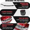 Hood Deflector Protector Fit for 2013-2018 Dodge RAM 1500 Accessories TPE Hood Protector Bug Deflector Shield Replacement for Ram Truck Accessories