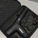 Fitness Mini Pro Neck & Back Massager – Handheld Deep-Tissue Percussion Gun with 4 Attachments, 4-Speed USB-C Rechargeable for Neck, Back & Muscle Recovery