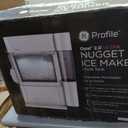 GE Profile Opal Ultra, Countertop Nugget Ice Maker, 1 Gal XL Side Tank, 38 lbs/Day, Pebble Pellet Crushed Ice Machine, WiFi Stainless Steel