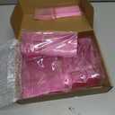 Minatee 150 Pieces Disposable Cutlery Set Plastic Silverware Heavy Duty Utensil Sets 50 Forks 50 Knives 50 Spoons for Home Office School Party Picnics Restaurant Outdoor Events (Pink)