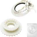 Washer Clutch Gear Coupling Replace dc97-18439a 1pcs Clutch Gear and 1pcs Clutch Gear Part clutch gear and Washer Clutch Gear Part Fit For samsung washer clutch WA54M8750AV/A4 WA54M8750AW/A4
