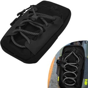 CHANGCHENG Tool Front Frame Bag for Sur Ron - Storage Bag Electric Motorcycle Waterproof Wear-Resistant Reflective Design For Surron S/X Light bee S/X Segway X160/X260-Black