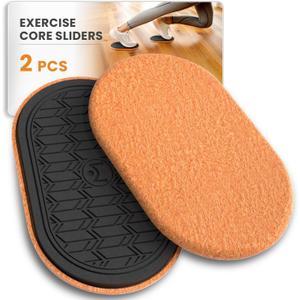 Sliders for Working Out, Floor Sliders for Exercise, Sliding Discs for Hardwood Floors Core and Strength Training, Protects Floors, Ideal for Home Gym Fitness 2 Pack