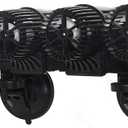 Upettools 12680 GPH Wave Maker Aquarium Circulation Pump - 4-Head Powerful Submersible Powerhead for Fresh & Saltwater Tanks (180-300 Gallons) with Adjustable Flow - Black