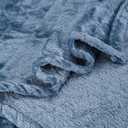 FABRICASTLE Baby Blanket 30" x 40" for Boys and Girls Super Soft Cozy Blankets for Infants Stroller Blanket (Blue, 30" x 40")