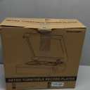 Vinyl Record Player with Built in Stereo Speakers Bluetooth LP Player Turntable Belt Drive 3-Speed (33, 45, 78 RPM) Vintage Turntables for Vinyl Records with RCA Output, Aux in, Auto Stop, Black