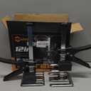 Labor Saving Arm Jack Handle 12 in Furniture Jack Drywall Lift for Wall Tile Locator, Multi Function Height Adjustment, Door Panel, Lever Arm Tool Board Weight 330lb, Lift Range 6.7In (Black&Yellow)