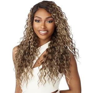 Sensationnel Butta Lace Precut Wigs - Unit 6 Glueless Extra Wide 5 Inch Deep Parting Synthetic Pre Tweezed Smaller Knot Hairline (TH2/COPPER)