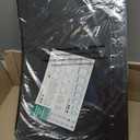 Dunwell 12x18 Art Portfolio Binder with Mounting Paper (Black), Large Portfolio Folder for Artwork Storage, 24 Clear Sleeves Display 48 Pages, 12 x 18 Presentation Book, Acid-Free Poly