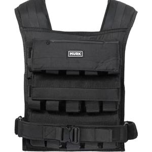 MVRK Weighted Vest Men 65lbs - Weighted Workout Vest With Removable Iron Weights, Heavy Duty Weighted Exercise Vest For Functional Training & Calisthenics - Weight Vest for Men and Women (65lbs)