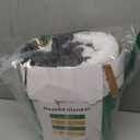 Heated Blanket Electric Throw, Soft Flannel Heating Blanket with 8 Hours Auto Off 10 Fast Heating Levels Machine Washable Sherpa Heated Blanket with Overheating Protection (Throw (50" x 60"), Gray)