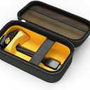GLORIOUS Universal Mouse Case Gaming, w/Accessory Pocket & Adjustable Wedge (No Shake), Portable Carrying Case, Hard Shell, Zipper, & Wool Interior, for Bluetooth Wireless Mice & Wired Mice