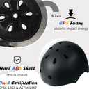 Kids Bike Helmet, Adjustable and Multi-Sport, from Toddler to Youth, Small: 18.9" - 21.3"