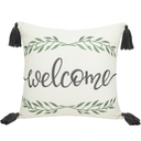 Creative Products Welcome 18x18 Spun Poly Pillow, Set of 1