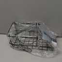 Rustproof Hanging Shower Caddy for Bathtub, Stainless Steel Shower Caddy for Tub Side, Hanging Shower Organizer Basket for Shampoo, Conditioner, Soap & Bath Accessories, Easy Install, Matte Black