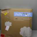 PaPaMat 1.3" Thick Baby Floor Play Mat 59x79, Basic Padded Foam Mat for Tummy Time Crawling, Non Slip Cushioned for Babies Toddlers Infants Kids (Beige)