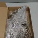 Therwen 20 Pcs Metal Table Numbers 1-20 Table Numbers for Wedding Reception 12 Inch Stainless Steel Party Desk Figure with Sturdy Holder Base for Banquet Wedding Party Event Catering(Silver)