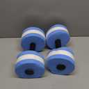 BigBoss Sports Aquatic Exercise Dumbbells Aqua Fitness Barbells Exercise Hand Bars-Set of 2 (blue)