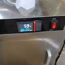 VEVOR Hot Box Food Warmer, 5-Tier Concession Warmer with Water Tray, 5 Pans, Single-Door and Adjustable Shelves, Stainless Steel Food Warmer Cabinet, Ideal for Storing Pizza, Chicken, Restaurant