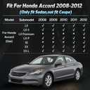 Floor Mats & Cargo Liner for Honda Accord 2008-2012(Only Sedan)