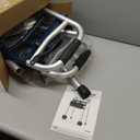 Folding Narrow Walker for Seniors – Width & Height Adjustable Walker, Lightweight Standard Walker for Elderly, Walkers for Seniors, Disabled, Bariatric