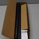 Zeerobee Curtain Rods for Windows 48 to 84, 1 Inch Industrial Wrap Around Black Curtain Rod, Indoor/Outdoor Room Divider Adjustable Drapery Pole, 48"-86"