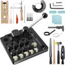 Goyappin Ring Bender Tool Kit, Ring Bending Tool & Spoon Ring Making Kit, Heavy Duty Ring Press & Ring Maker Machine for DIY Jewelry, Beginners & Professionals
