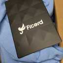 Ficerd 3 Pack Men's Big and Tall V Neck Shirts Cotton Long Sleeve Tops Plus Size Lightweight T-Shirts Casual Basic Tees 4 XL White Blue And Black