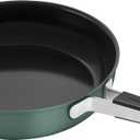 ZWILLING Pure 11-inch Stainless Steel Ceramic Nonstick Fry Pan, Green
