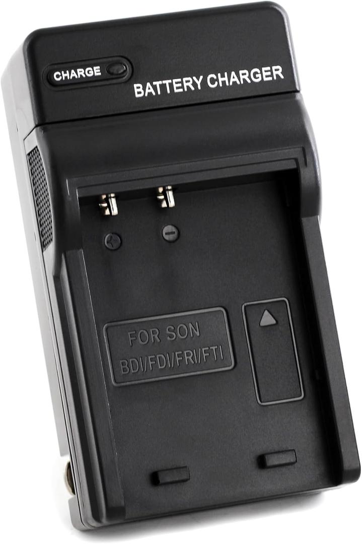 Norifon NP-BD1 Wall Charger for Sony Cyber-Shot DSC-P100, DSC-P120, DSC-P150, DSC-P200, DSC-T5, DSC-T50, DSC-T500, DSC-T70, DSC-T700, DSC-T75, DSC-T77, DSC-T9, DSC-T90 and More with Foldable Plug