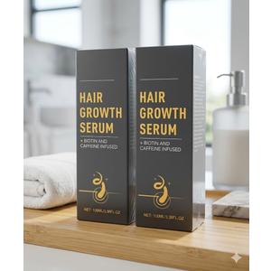 Hair Growth Spray, Hair Growth - Promotes Thicker, Fuller Hair with Natural Ingredients, Reduces Shedding, Hydrates & Adds Silky Texture - For All Hair Types(2-Pack, 100ml/Bottle)
