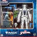 Marvel Legends Series Magic: The Gathering Agent Anti-Venom, 6-Inch Spider-Man Action Figure Toy & Exclusive Foil Collectible Card Game Trading Card